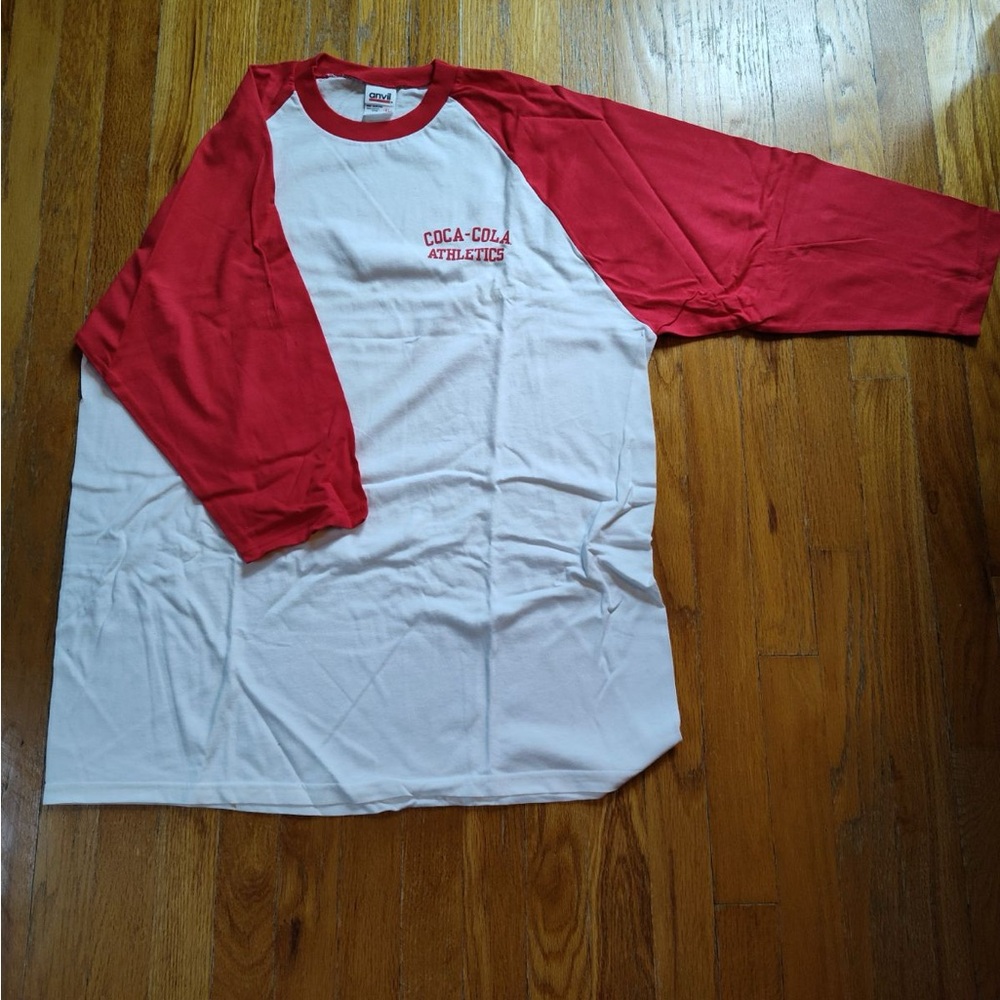 Old school baseball t Coca Cola